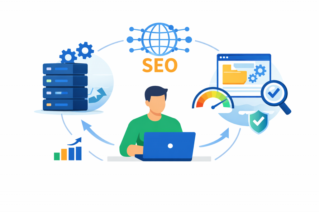 Die technische Infrastruktur für SEO